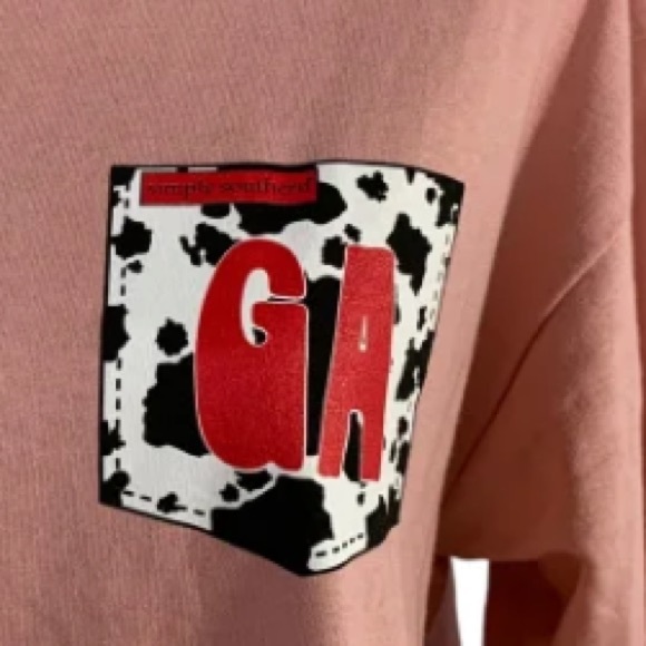 NWT Simply Southern Georgia shirt women’s size medium - Picture 5 of 13